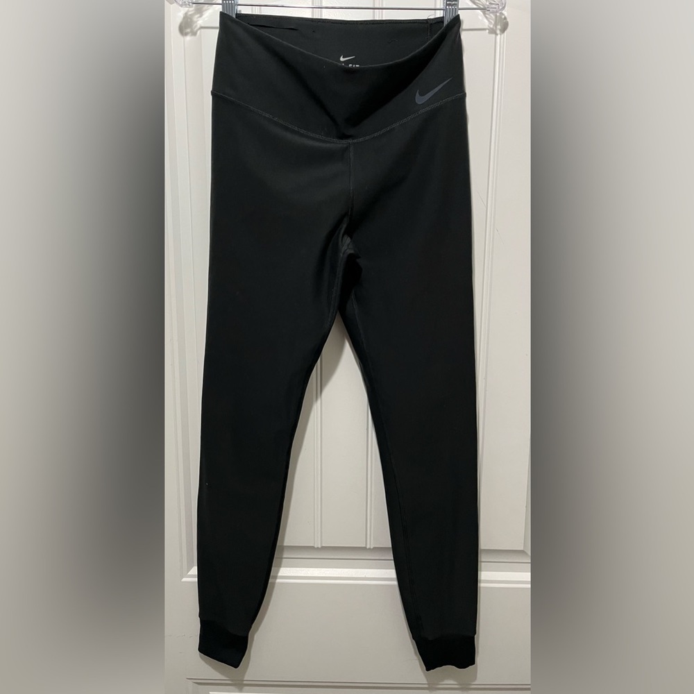 Nike Dri-Fit Leggings Solid Black Women's size S